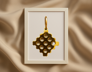 Schutzamulett - Raute