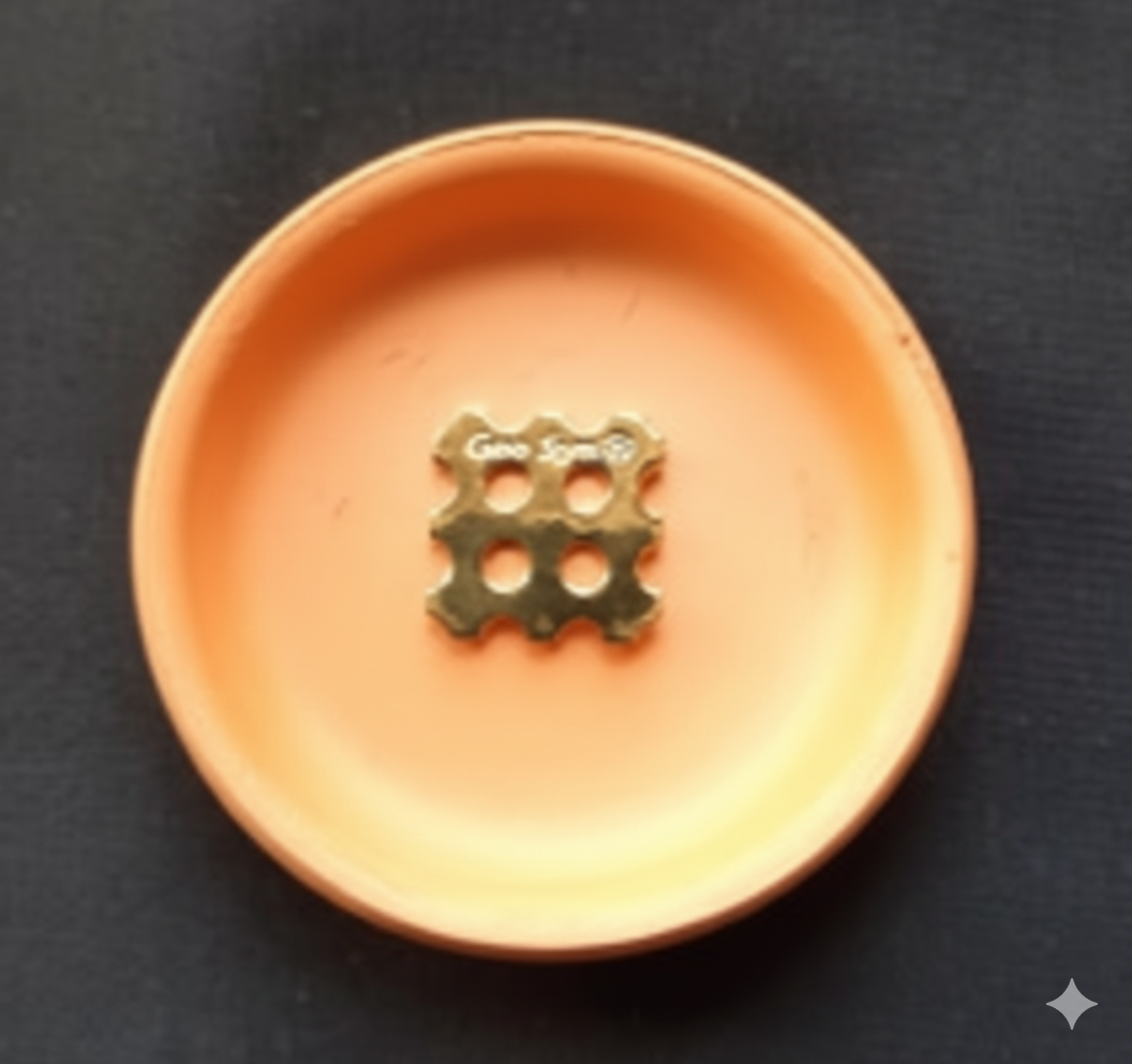 produkt bild geo-syn e-smog chip klein in tonteller